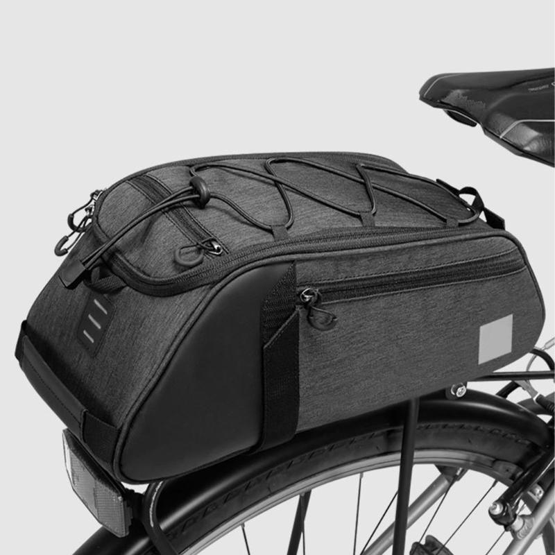 Waterproofs Bicycles Saddles Panniers Bag Bike Rear Rack Bag Cycling Trunk Bag for Outdoor Travel Commute Easily Install