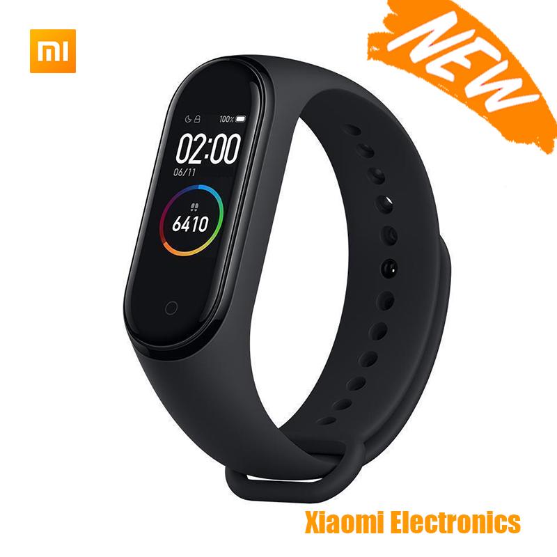 

Xiaomi Band 4 Mi Band 4 Цветной экран Фитнес Tracker Глобальная версия
