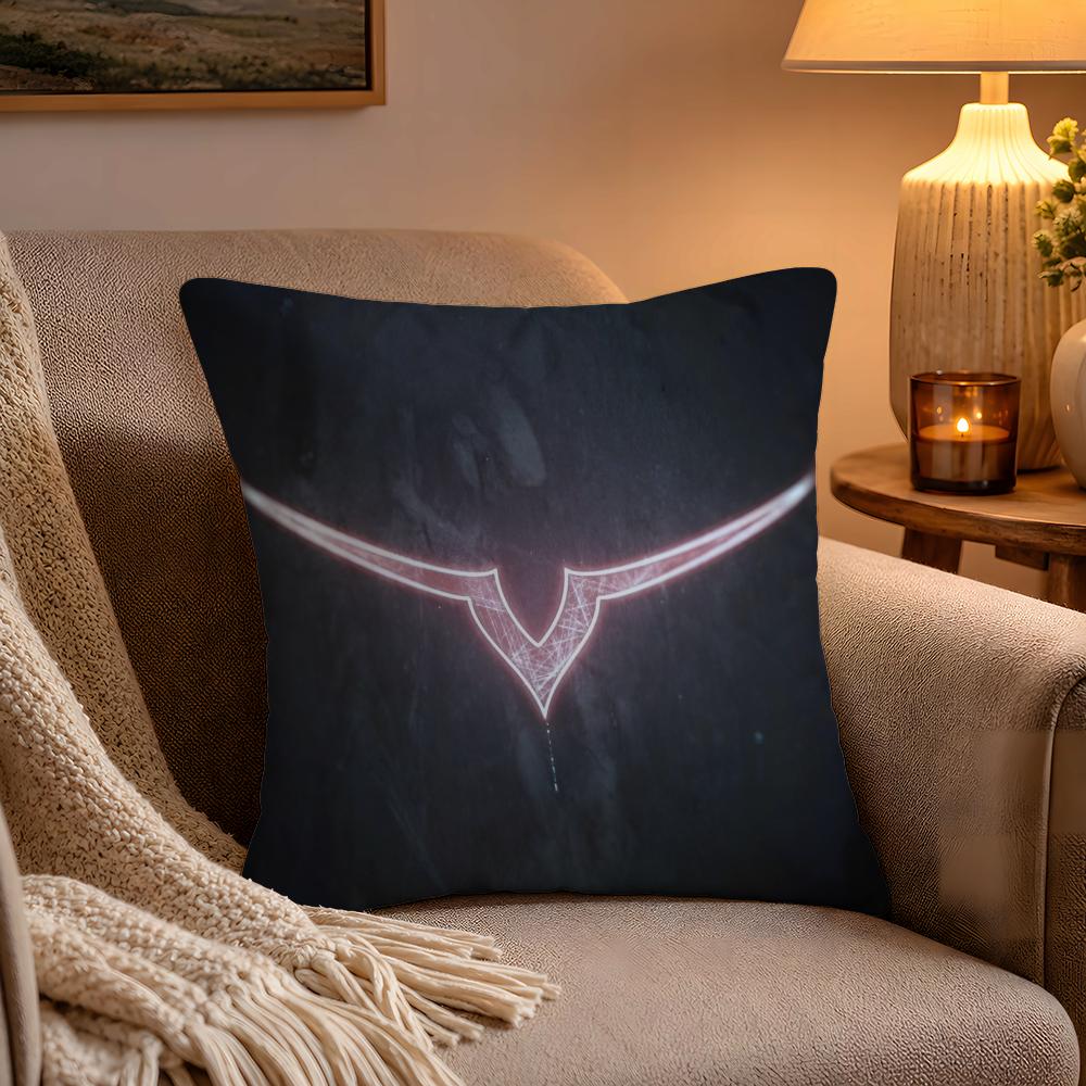 Classic Anime Code Geass Pillow Case Soft Plush Cushion Cover Double Print and Invisible Zipper for Sofa Home Car Use