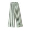 Women's Summer Ice Silk Thin Cold New Drape Casual Versatile Loose Pleated Knitted Mopping