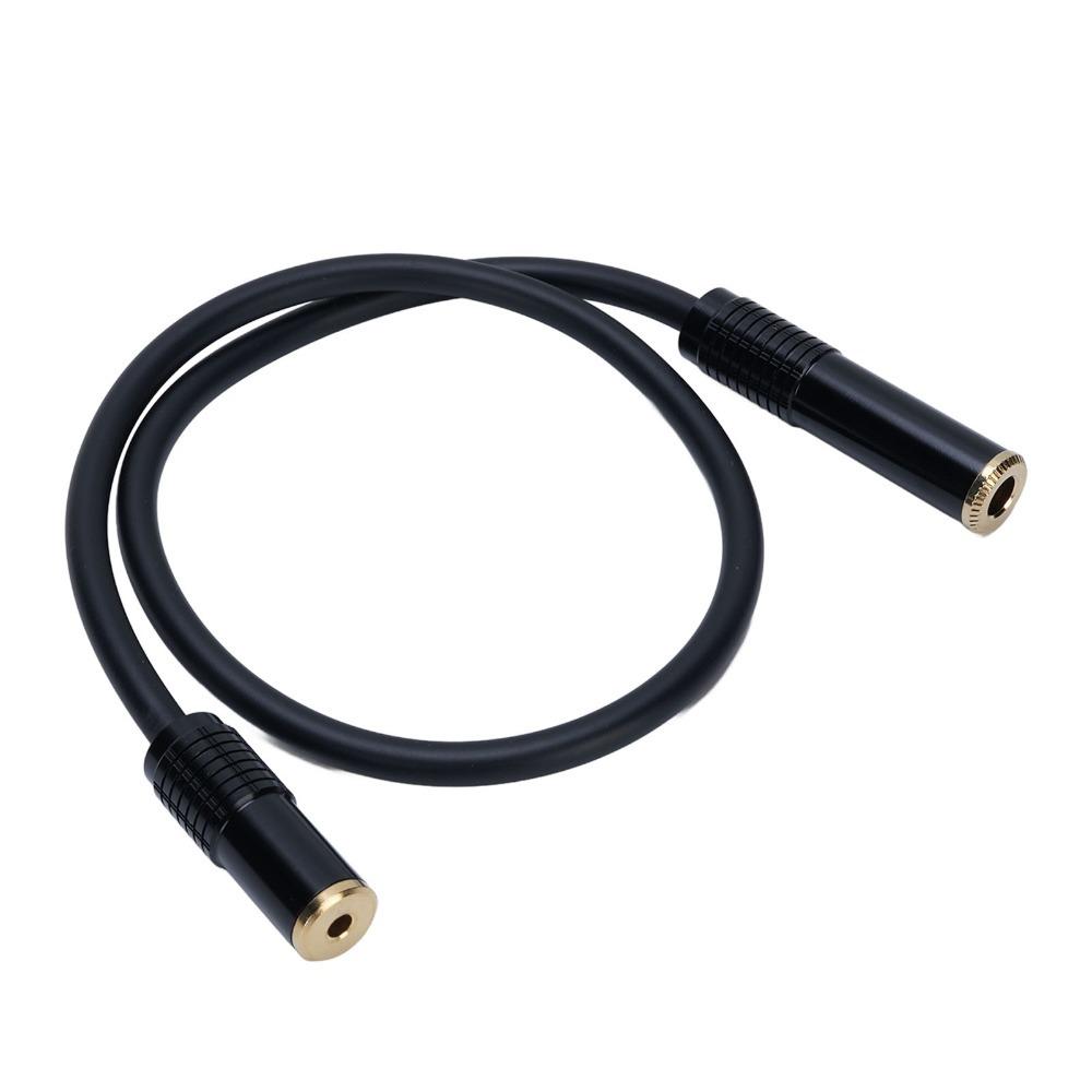 Professional Stereo Sound Cable 6.35mm 1/4in Female to 3.5mm 1/8in Female Music Instruments