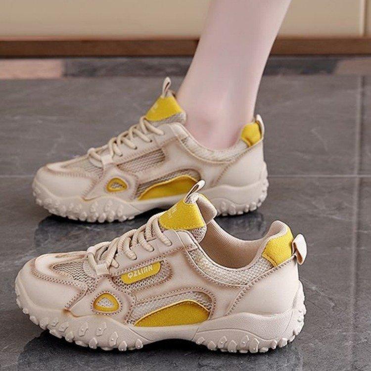 Fashion versatile German training shoes women's spring 2025 new lace-up non-slip soft sole comfortable student sports and leisure shoes