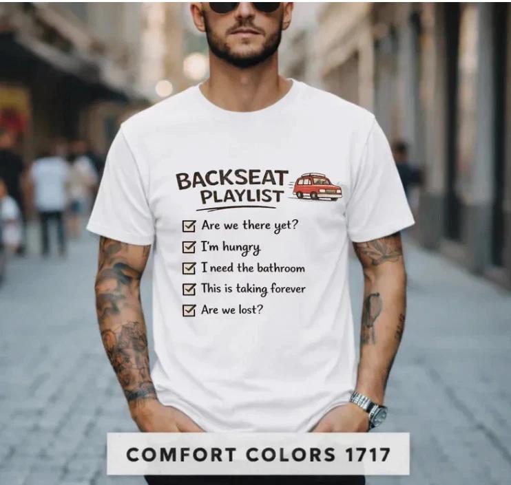 Road Trip Comfort Tee Camping T-Shirt Travel Adventure Vacation Gift Top S