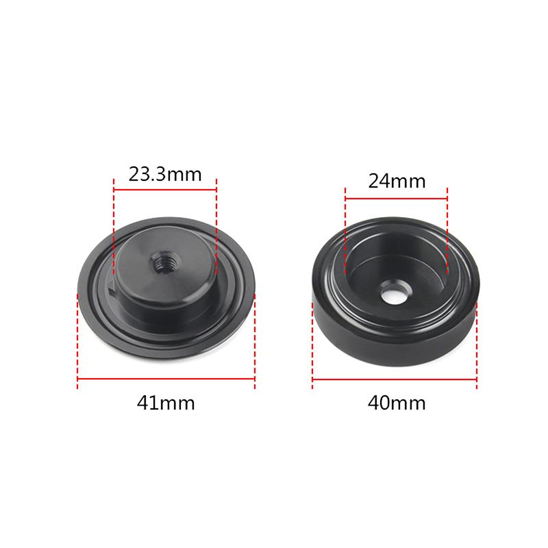 1 Set Rear Window Wiper Arm Cap Aluminum Car Rear Wiper Delete Kit Plug Cap Universal Car Accessories