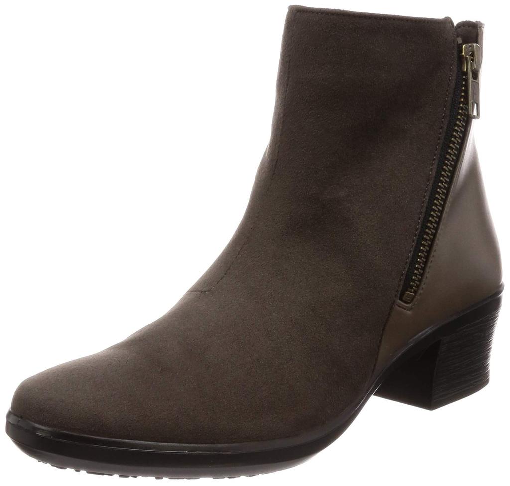 Asahi Top Dry Rain Side Size 3E Women's Boots, Waterproof, Gore-Tex, Zipper, Gray, 22.0 cm, (Product Code TDY-3969)