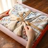 Elegant Blanket Gift Box for Teacher's Day, Birthdays, Graduation - Perfect for Women, Moms, Employees, Teachers