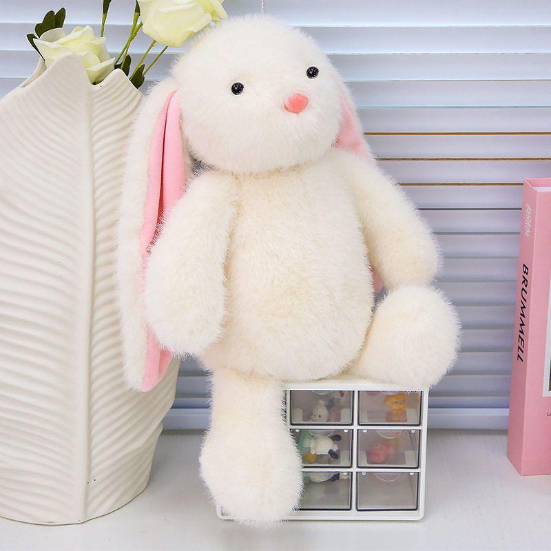 

New Cute Little Rabbit Doll Plush Toy Undulating Rabbit Doll Grab Machine Rag Doll Girl Birthday Gift 30cm