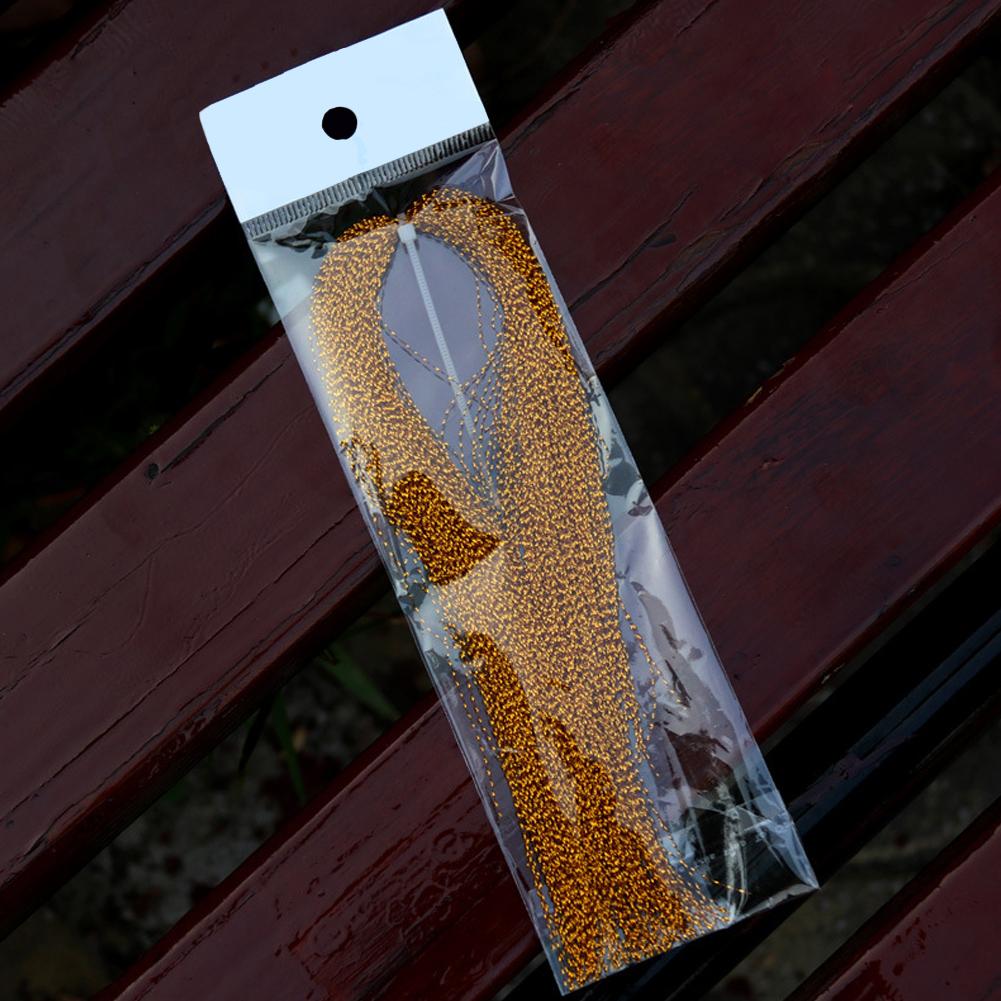 Artificial Bait Twisted Flashabou Tinsel Fly Fishing Tying Crystal Flash For Jig Hook Shinning Fishing Lure Making