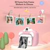 Kid Camera Children 1080P Digital Camera Thermal Print 3.5Inch IPS Screen 180° Rotatable 4K Lens Photo Selfie 32GB Memory Card
