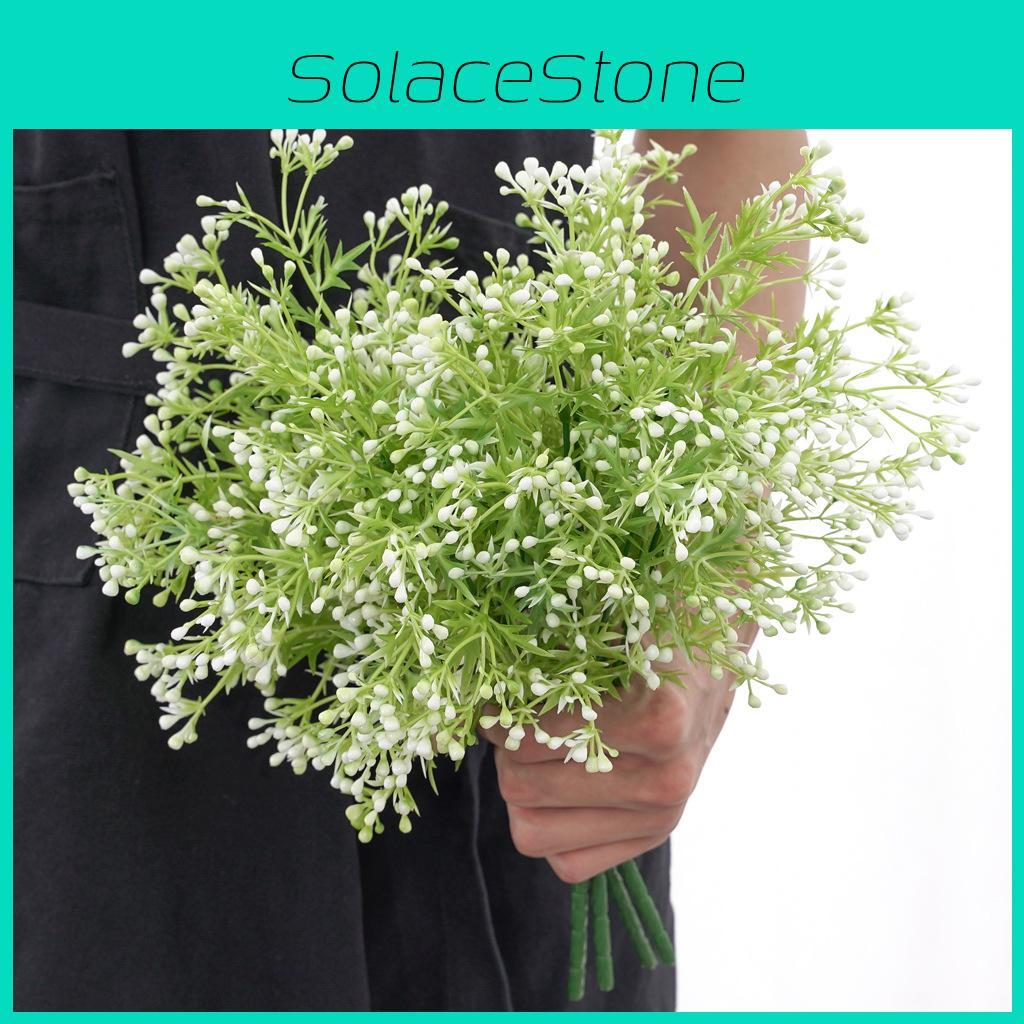 Snowberry Artificial Green Plant For Interior Decoration And Photographic Props