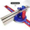 High Abrasion Resistance Table Saw Ruler Carpentry Push Rod Angle Sturdy Mitre Gauge Aluminum Alloy Woodworking Tools