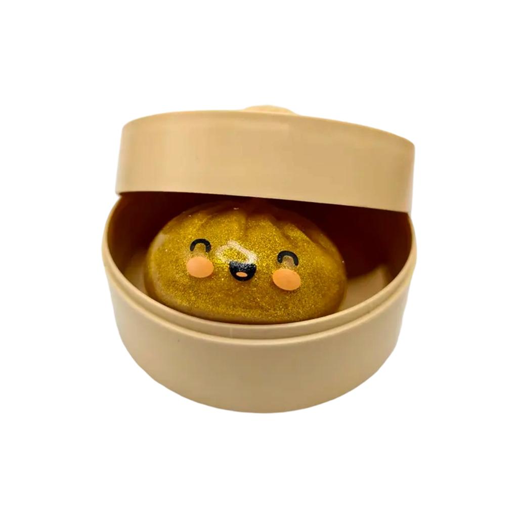 Simulated Roast Pork Bun Toy; Cute Food; Decompression; Bun; Enjoy; Stress Relief Device.Prank Stress Relief Bun Toy Realistic Steamer Toy