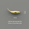 Electroplated Fish Resin Wall Hanging for Indoor Living Room