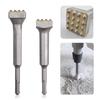 Round Square HexagonTips Bushing Hammer Head Concrete Bushing Bit  Stone Breaking