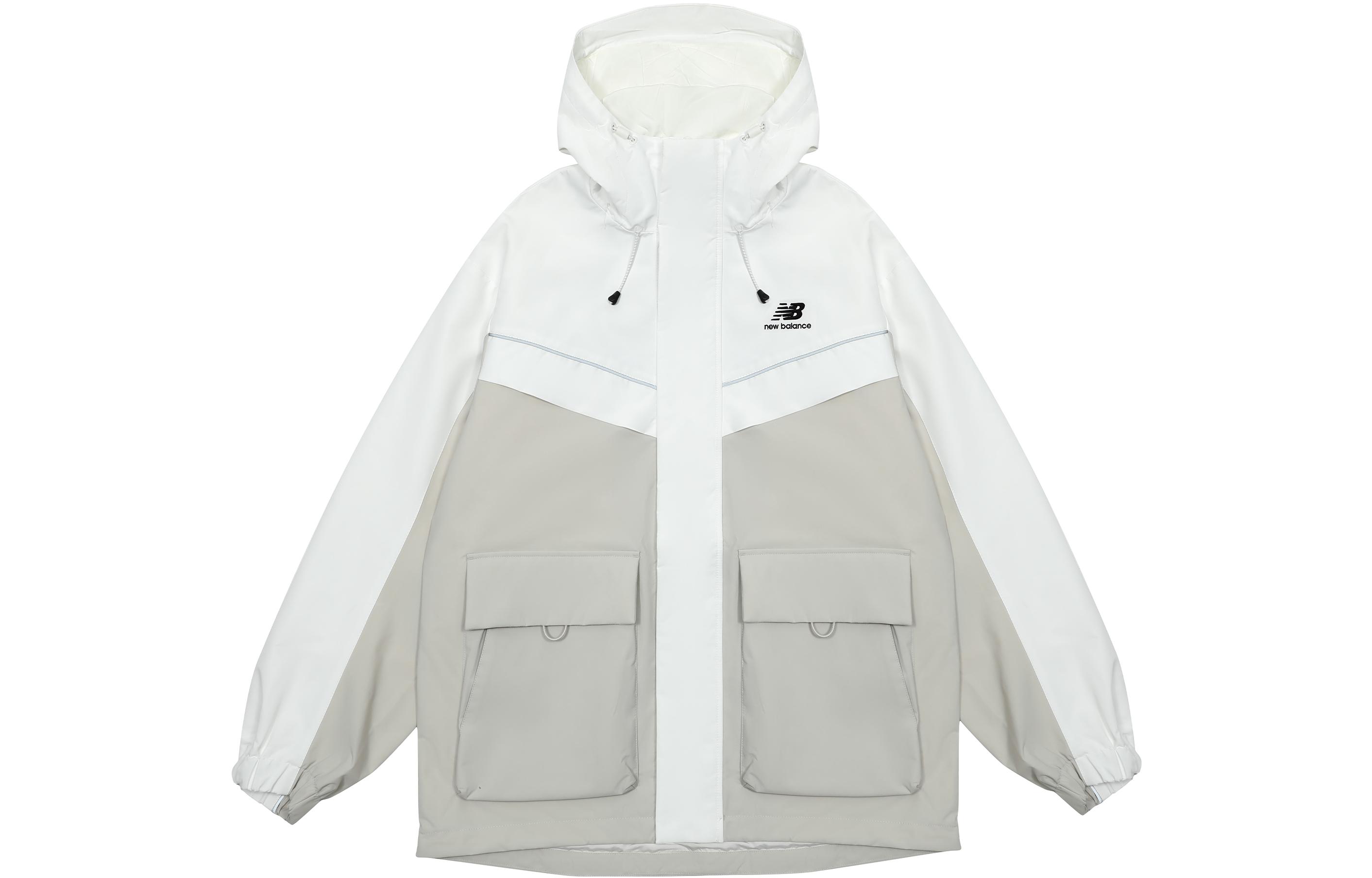 New Balance Windproof Woven Hooded Jacket Khaki 5AC39333-LBE XL
