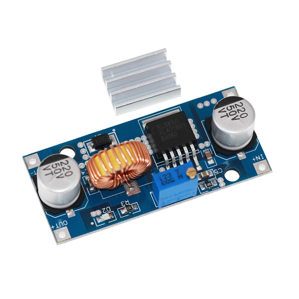 

XL4015E 5A 4-38V DIY Adjustable Regulated Power Supply 12V To 3.3V/5V 36V To 12V