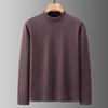 Mens Thick Fleece Sweatshirt Stand Collar Long Sleeve Casual Warm Top