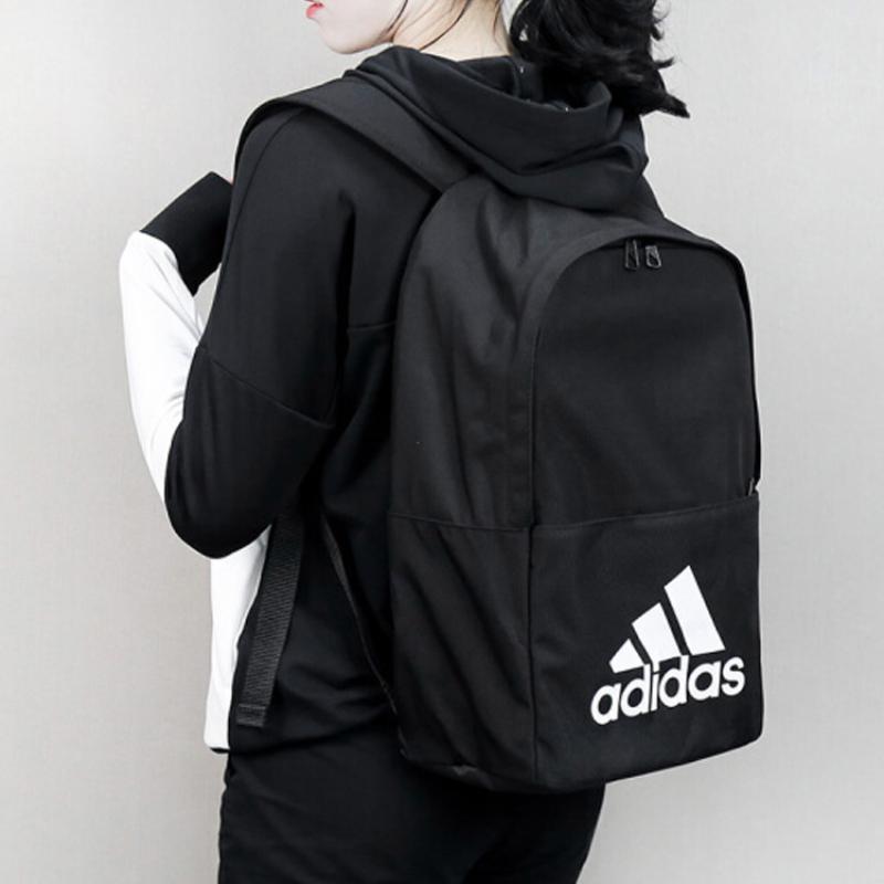 Adidas Polyester Backpack Regular Unisex Black Adidas CF9008