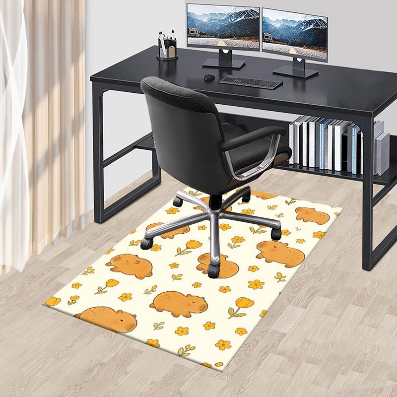 1PC Potato Flowers Extra Large Non-Slip Floor carpet, Office, family, bedroom, Studio - Large Area Rug Indoor Rugs, Vibrant Colors-W237