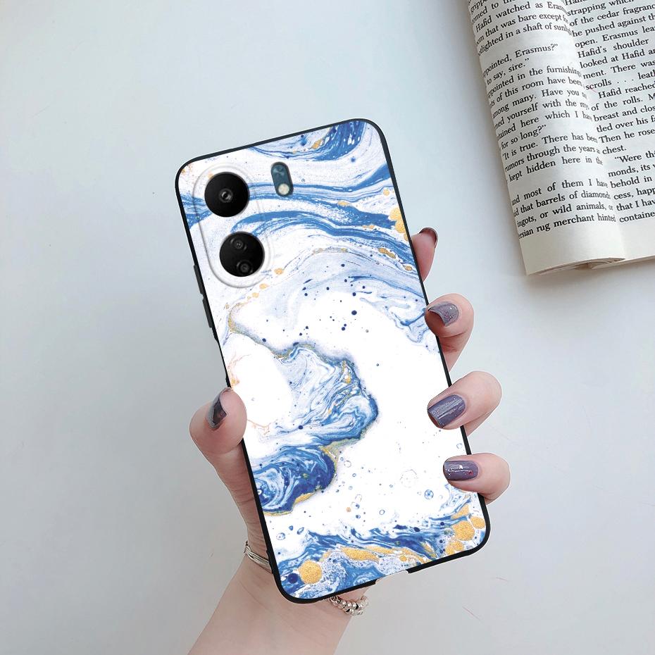 For Xiaomi POCO C65 Case Marble astronaut Design Soft Silicone Shockproof Back Cover For Xiaomi POCO C65 Bumper Phone Case Coque