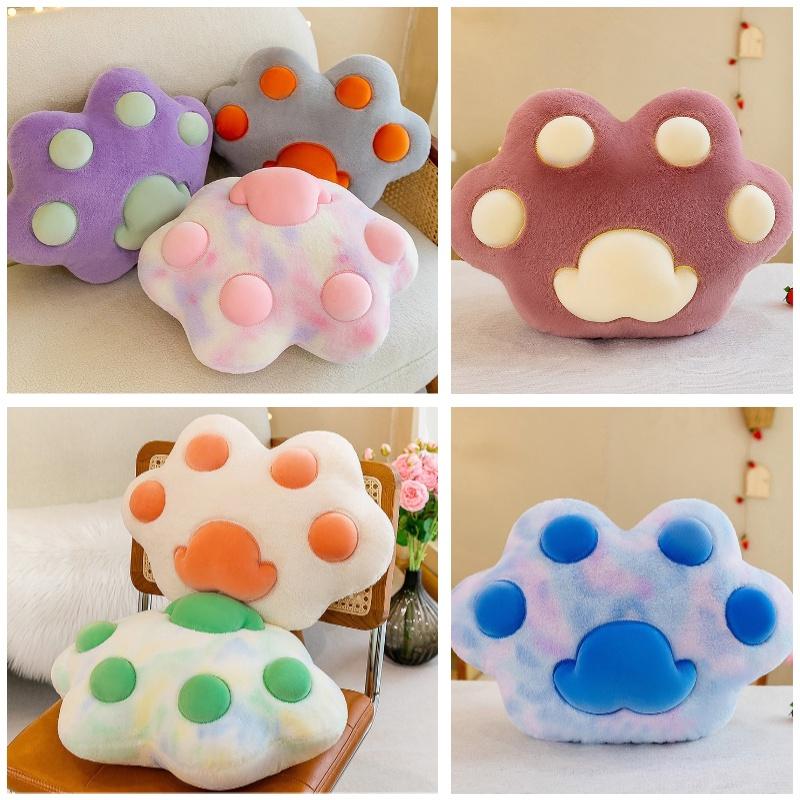 Creative Plush Toy Cat Claw Pillow Cartoon Tiger Bear Paw Stuffed Animal Girls Festival Gift Wholesale
