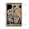 Artisian Cycling Metal Sign Bicycle Tin Plaque Bike Decorative Poster Wall Decor Garage Bar Pub Club Hotel Cafe Kitchen Home