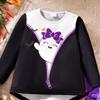 Kids Halloween Long Sleeve Cartoon Cute Outfit Set