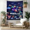 Decoração de Parede Roblox Tapeçaria Arte Para Memorial de Animal de Estimação Aniversário Festa de Casamento Cenário Presente de Família
