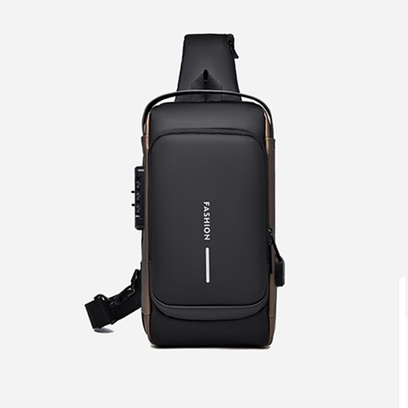 2023 Men's Waterproof Anti-theft Multi-function Crossbody Chest Bag