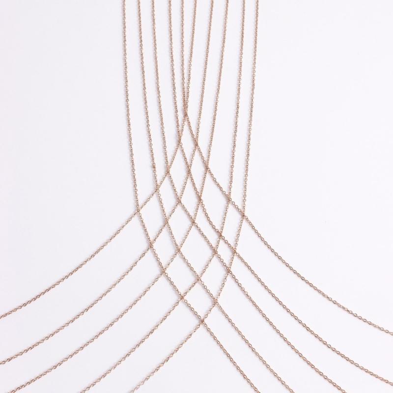 Layered Tassels Crossed Body Jewelry Gold Chest Chain For Women Music Festivals Nightclub Outings Bikini Accessories