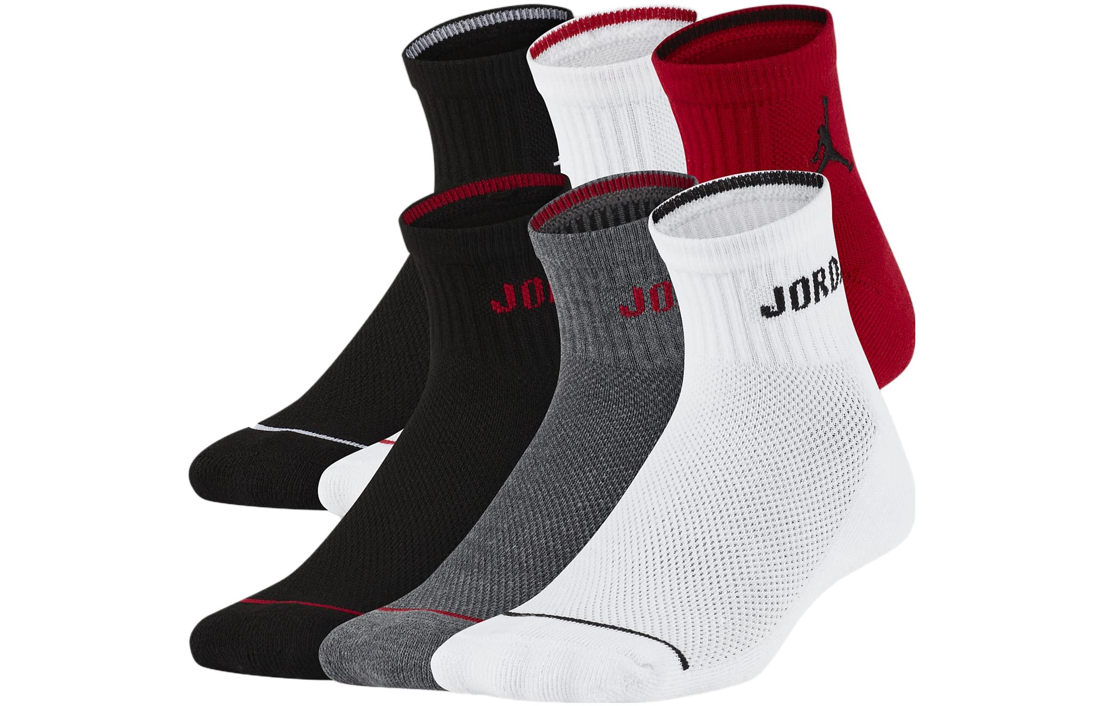 Носки Legend для детей Jordan 6 пар Детские BJ0342-RK2 5Y-7Y