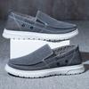 Plus Size Men'S Casual Canvas Shoes Lightweight  Soft Soled Men Driving Shoes Boat Shoes