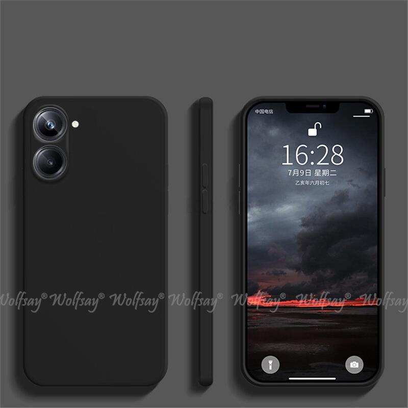 For Realme 10 Pro Case Liquid Silicone Rubber Protector Phone Case For Realme 10 Pro Cover For Realme 10 Pro Plus Case