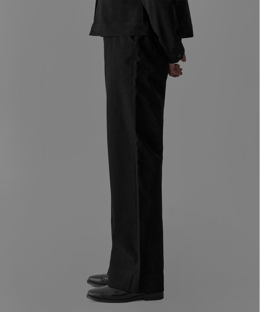 Baulopeulodeogteu Cationic Cotton Pants [Black]