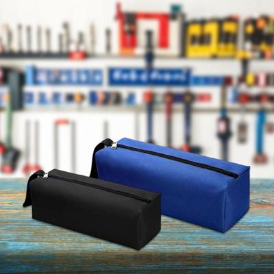 2Pcs Small Tool Bags Storage Organizer Zipper Pouch for Study Room Garage