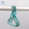 20cm Fashion Pearl Hanger with Bow - Pet, Dog, and Children's Plastic Hanger