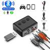 Bluetooth 5.4 Audio Receiver U Disk RCA 3.5mm AUX USB Stereo Music Wireless Adapter With Mic For PC TV Car Kit Speaker Amplifier