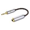 Okcsc AC8G Conversion Earphone Jack OFC Gold Applicable To Audio Cable, Converter, 3.5mm (Male) - 4.4mm (Female), 8-Core Plated, Earphones,