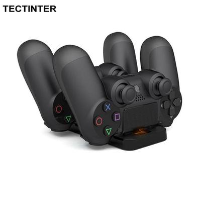 USB Port Dual Charging For PS4 Controller Dock Station Stand Holder for Playstation 4 Double Gamepad