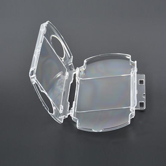 Game Console Faux Crystal Case Easy Installation Perfect Fitting Game Accessories Clear Faux Crystal Game Console Shell for PSP2000/3000