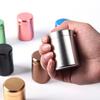 Tea Can Travel Portable Sealed Jar Metal Mini Storage Box New Moisture-proof Solid Color Nut Candy Jars Food Storage Container