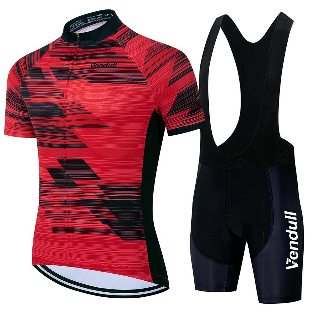 Giro Pro Team Cycling Jersey Set Summer Cycling Clothing MTB Bike Clothes Uniform Maillot Ropa Ciclismo Man Cycling Bicycle Suit