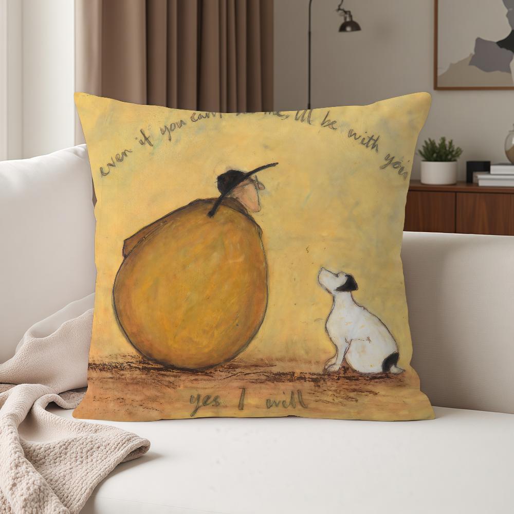 

Ssam Toft Art Pillow Case Suitable For Bedrooms Living Rooms Cars Home Decoration 30cmx30cm