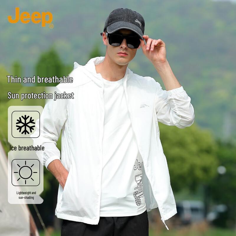 JEEP Men s Summer Outdoor Sun Protection Hoodie 5XL
