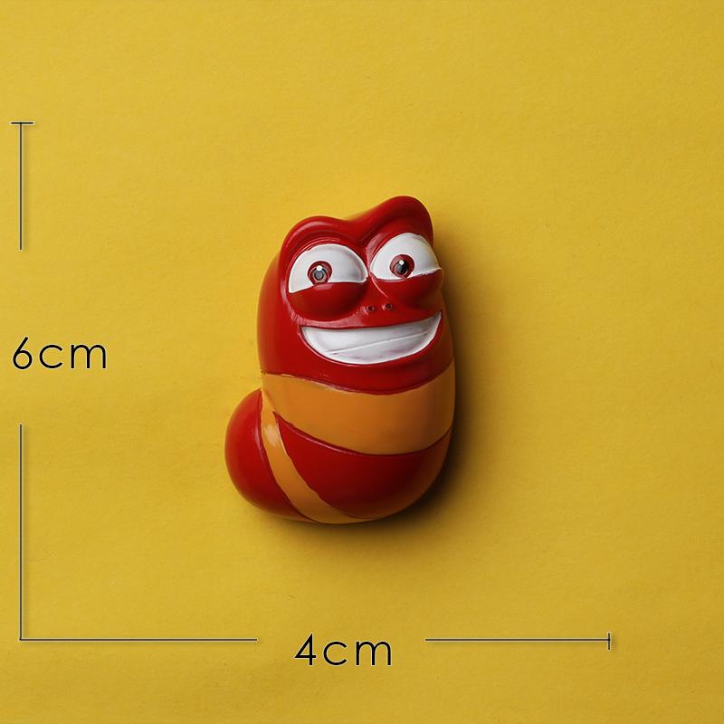 

Забавная наклейка на холодильник с жуком, вонючий жук, корейская забавная наклейка на холодильник ручной работы, 3D-наклейка на холодильник, магнитная наклейка, мультяшная декоративная