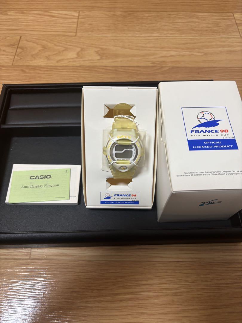 

[USED] BABY-G Watch BGT-100WF FIFA FRANCE 98