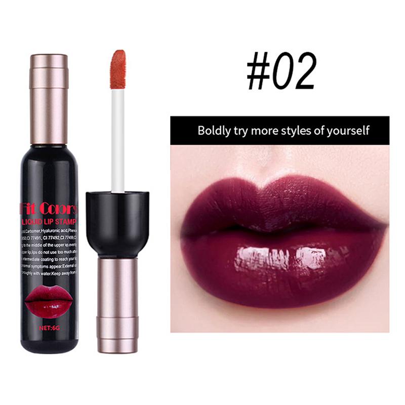 

6 мл вино красный корейский стиль оттенок губ сексуальный пухлый блеск губ масло для женщин макияж