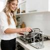 Pot Lid Organizer Pan Lid Holder Space Saving Pot Top Rack For Kitchen Countertop Dining Restaurant Cabinet Sink Pantry Home