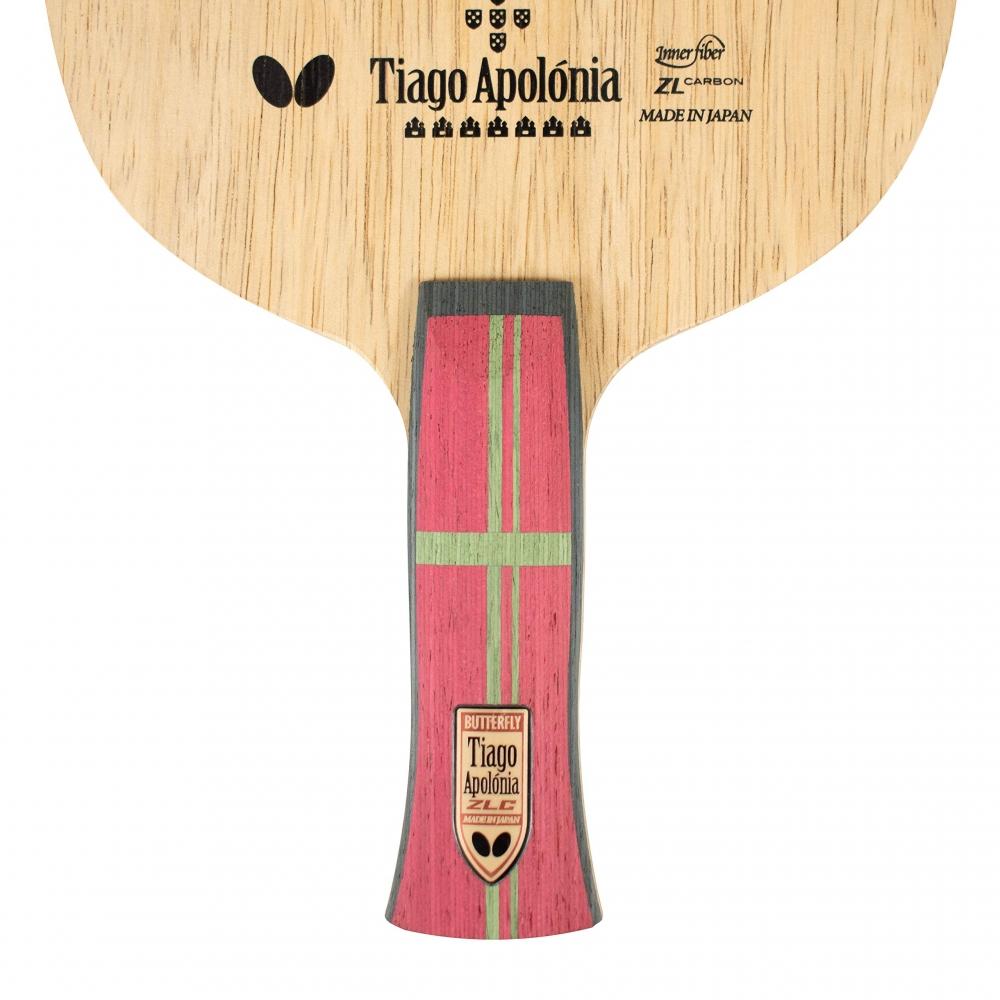 Butterfly Raqueta de tenis de mesa Shakehand Apollonia ZLC AN 36832 Tamaño de la hoja: 157 x 150 mm