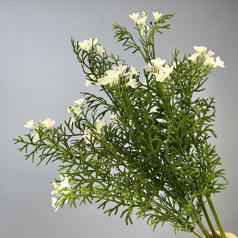 

Simulation Bouquet Daisy Chamomile Living Room Decoration Wild Chrysanthemum Wedding Decorative Flowers Holiday Gifts білий